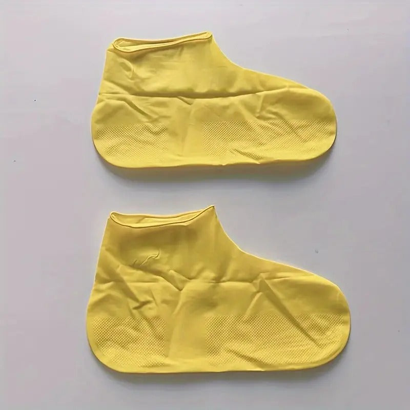 1 Pair Latex Waterproof Shoe Covers